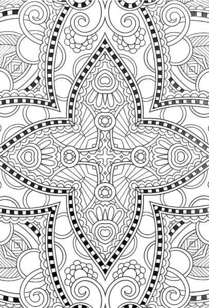 Relaxing  Adult Colouring Book - Image 2