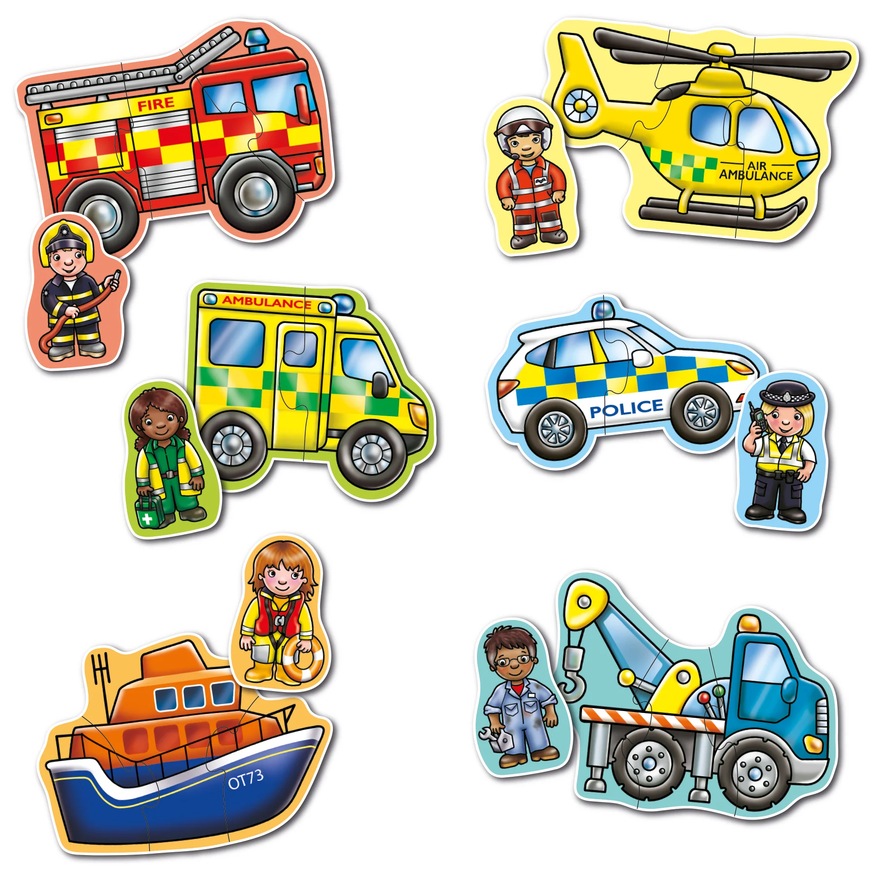 Rescue Squad Jigsaw Puzzle - Image 2
