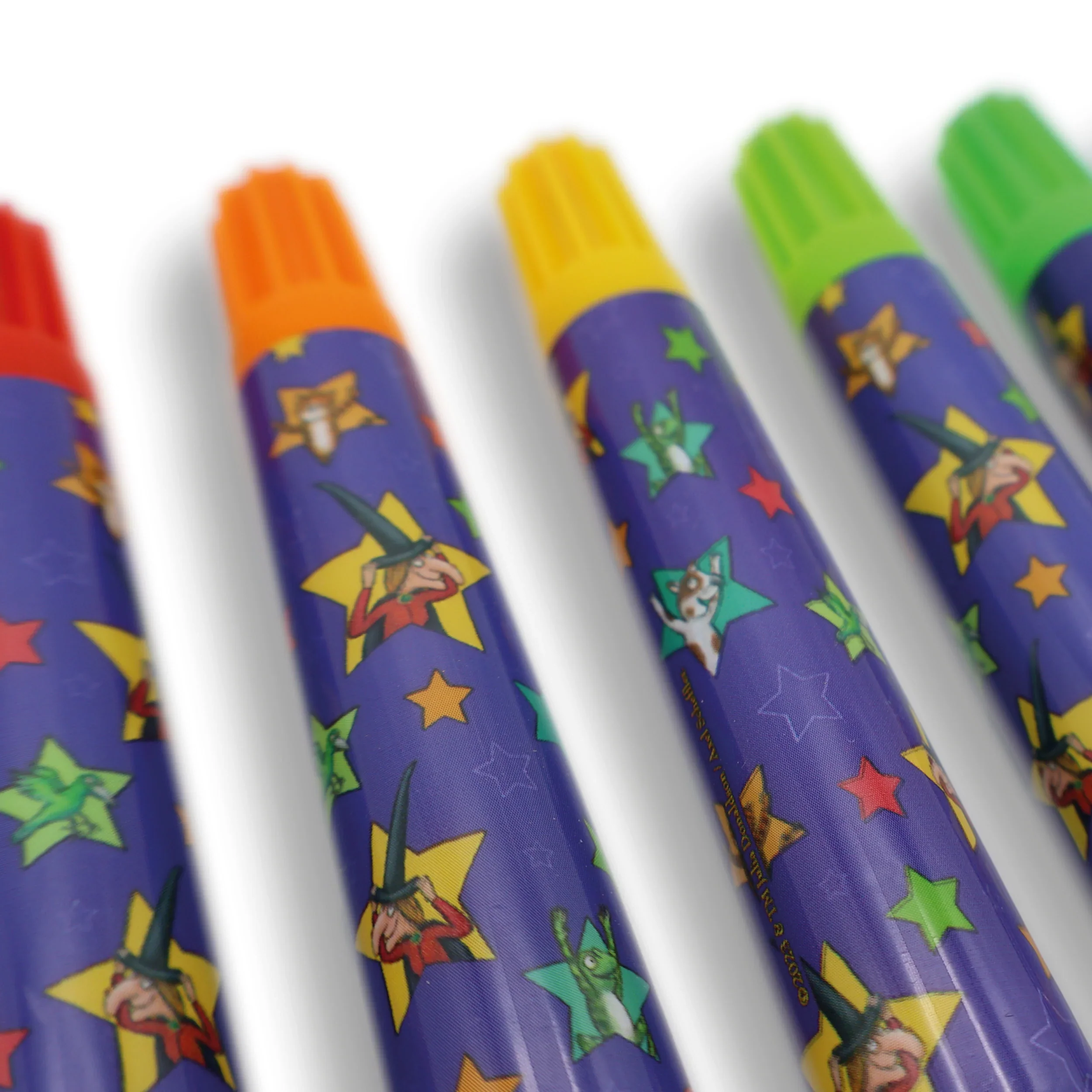 Room On The Broom Set of 8 Jumbo Marker Pens for Children - Image 3