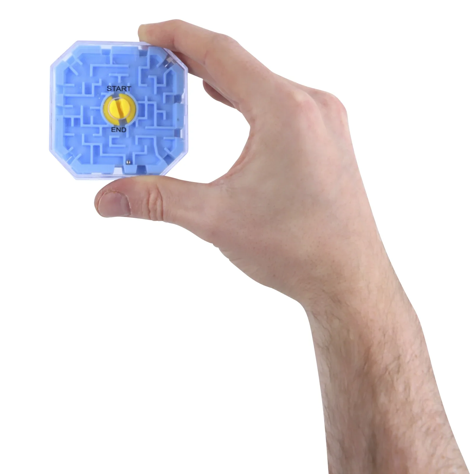 Rotating Maze Puzzle Game (6.8cm) 6 Assorted Colours - Image 4