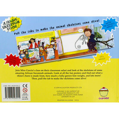 Safari Animal Adventure (A Magic Skeleton Book) - Image 4