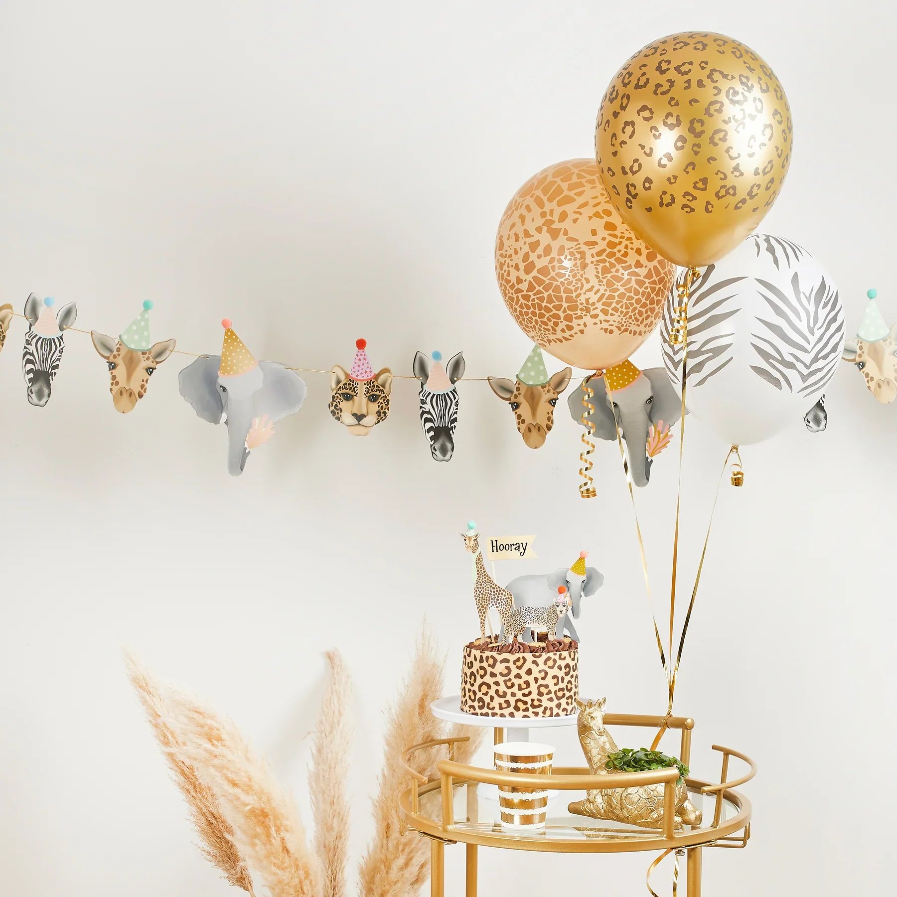 Safari Birthday Party Balloons (Pack of 12) - Image 4