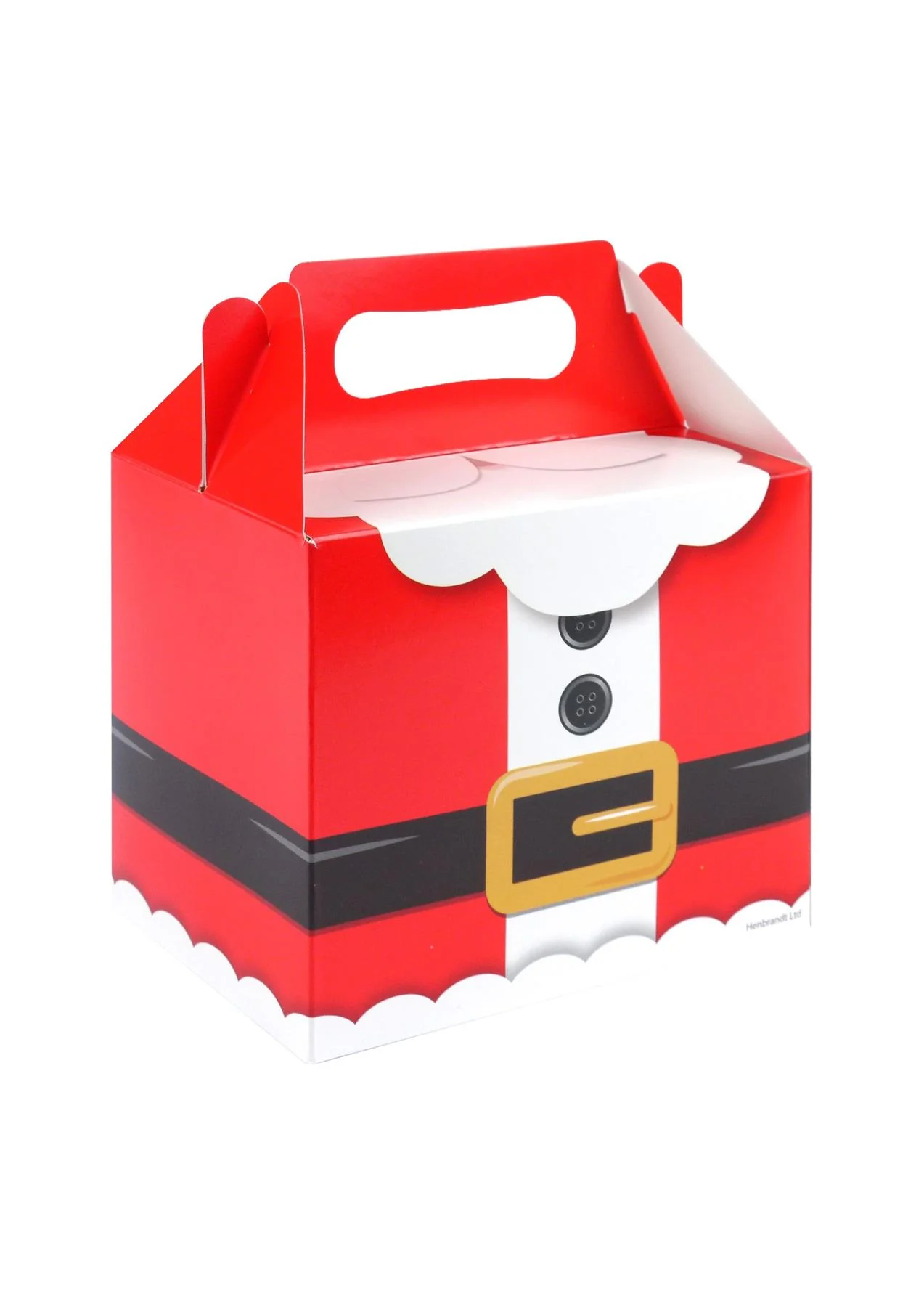 Santa Claus Christmas Party Food Boxes