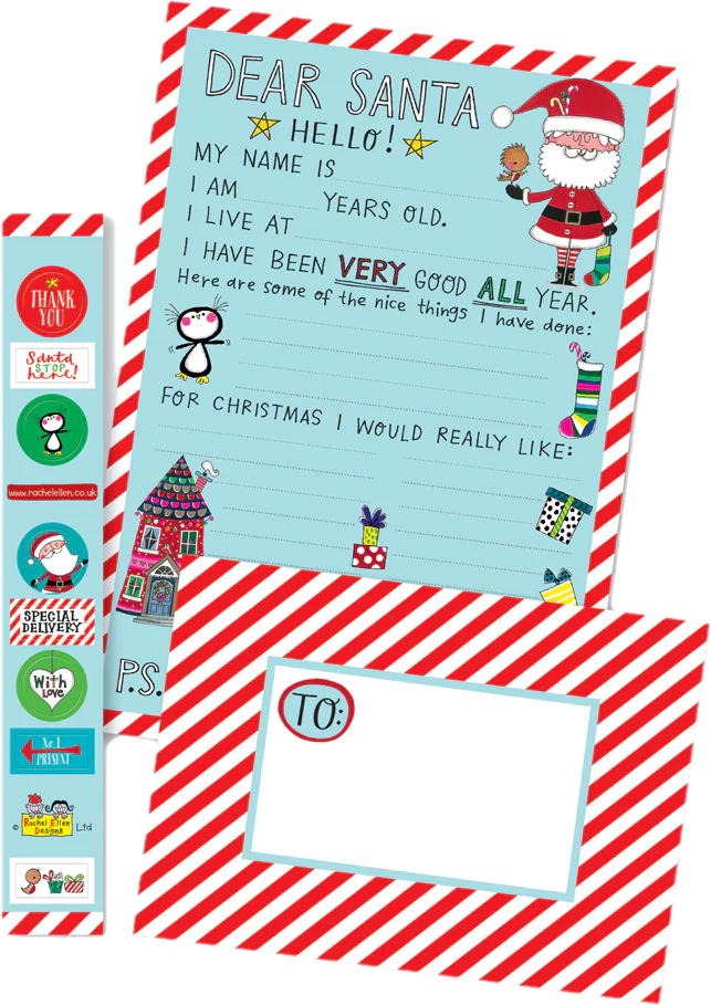 Santa Letter Writing Kit by Rachel Ellen Designs - Image 2