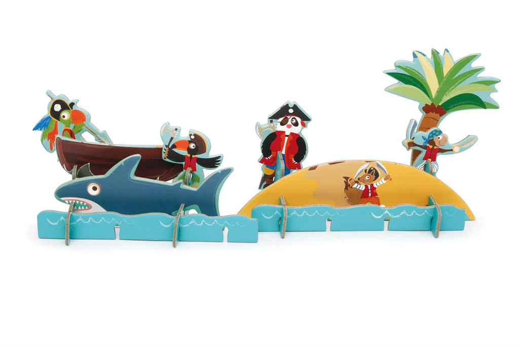 Scratch Play 3D 2 in 1 Pirate Puzzle - Image 3