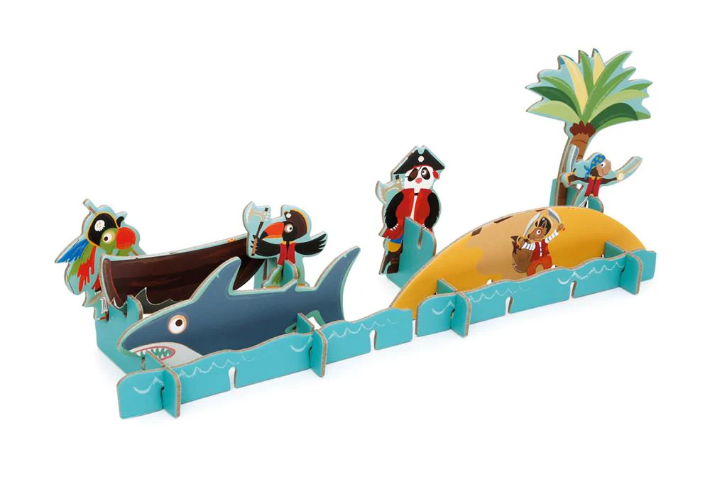 Scratch Play 3D 2 in 1 Pirate Puzzle - Image 4