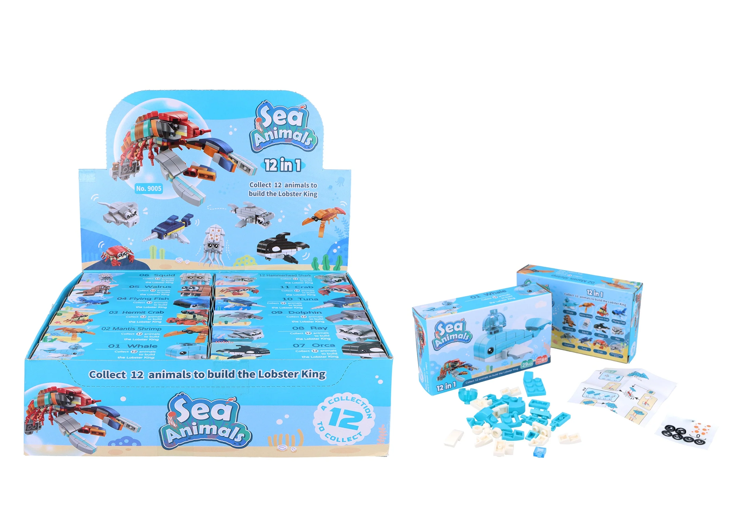 Sea Animals Building Block Brick Kit - Image 4