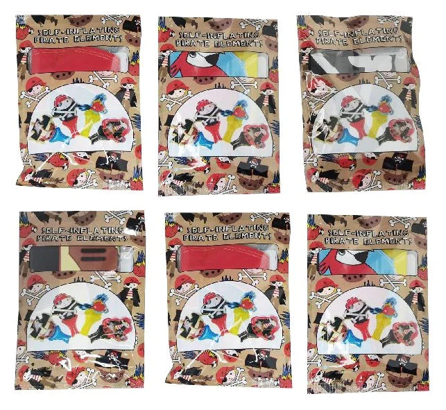 Self Inflating Pirate Balloon Party Bag Toy - Image 3