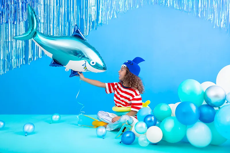 Shark Foil Balloon 102 x 62 cm - Image 4