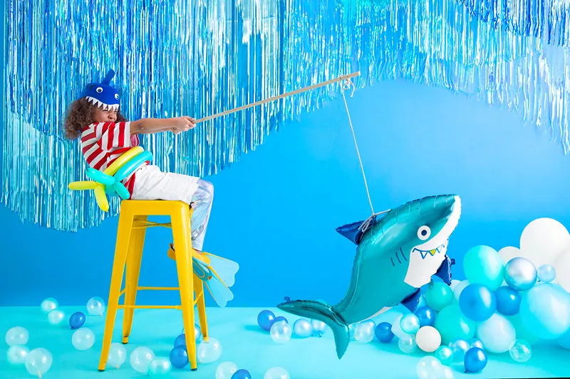 Shark Foil Balloon 102 x 62 cm - Image 5