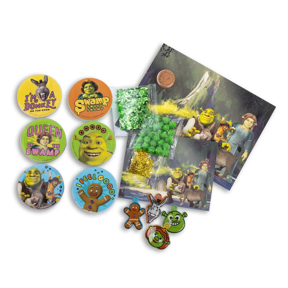 Shrek Slimey Swamp Sand Play Set - Mix it, Stretch it, Build With It - Image 2
