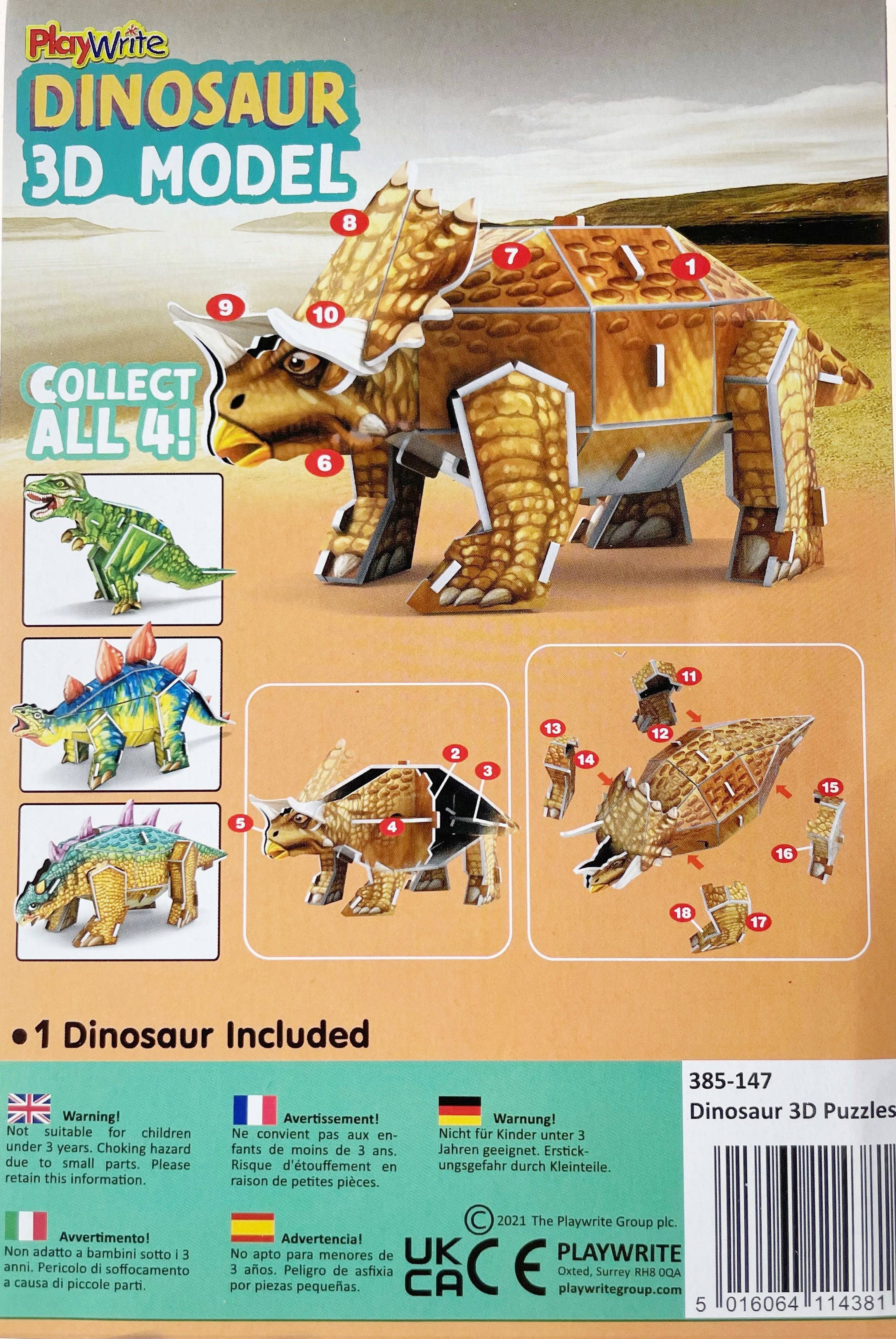 Single Dinosaurs 3D Puzzles - Image 5