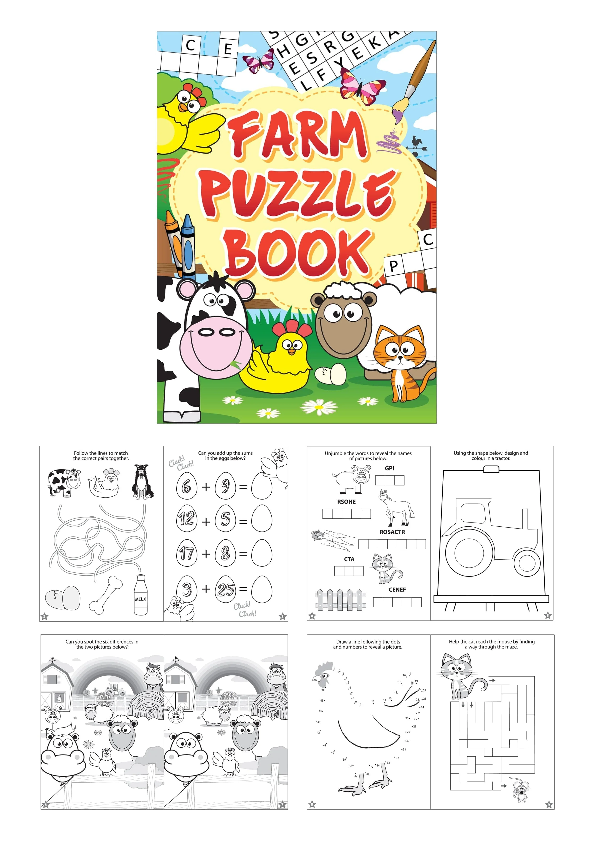 Single Farm themed Party Bag with Fillers - Image 3