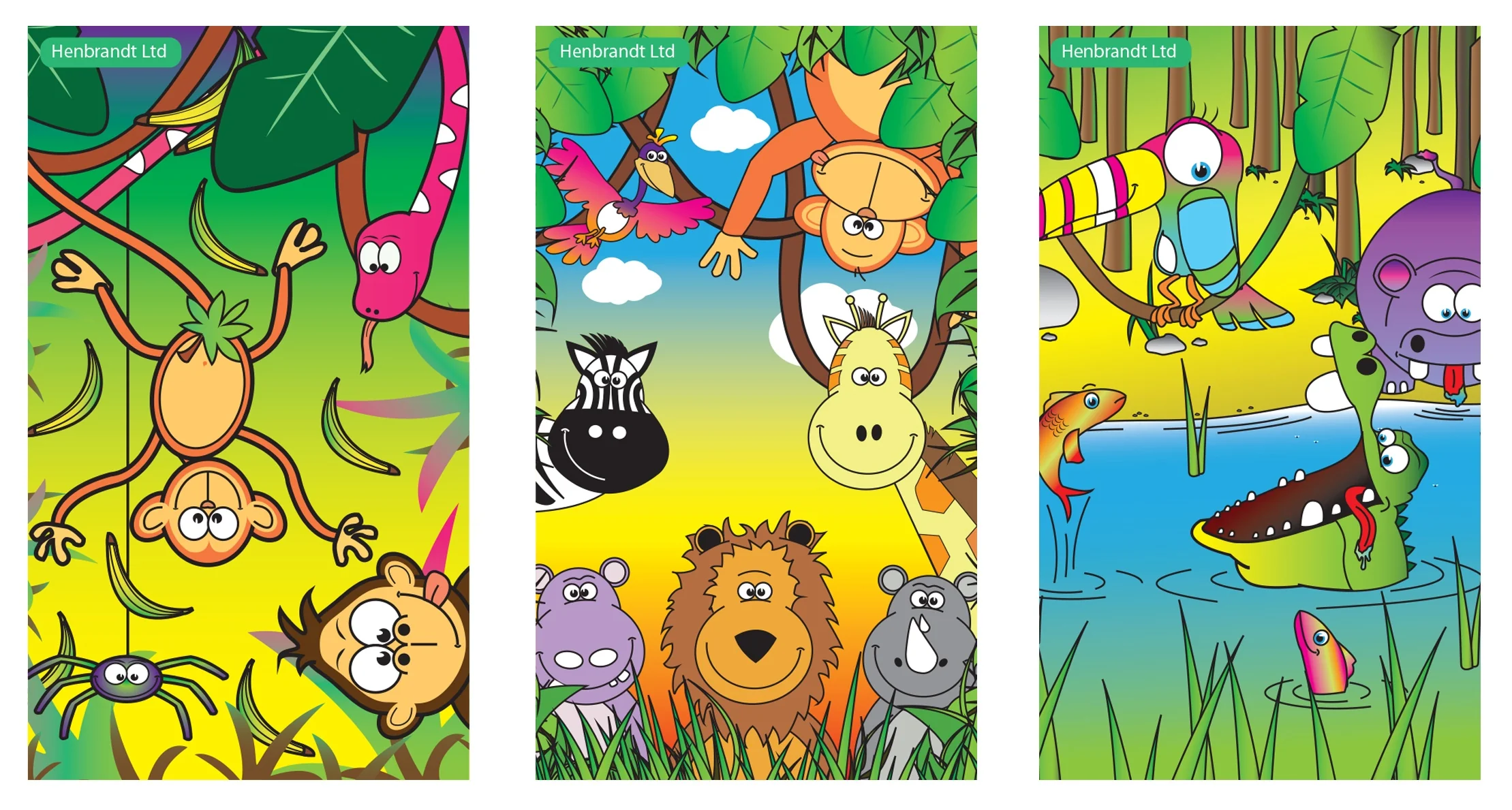 Single Jungle themed Party Bag with Fillers - Image 5