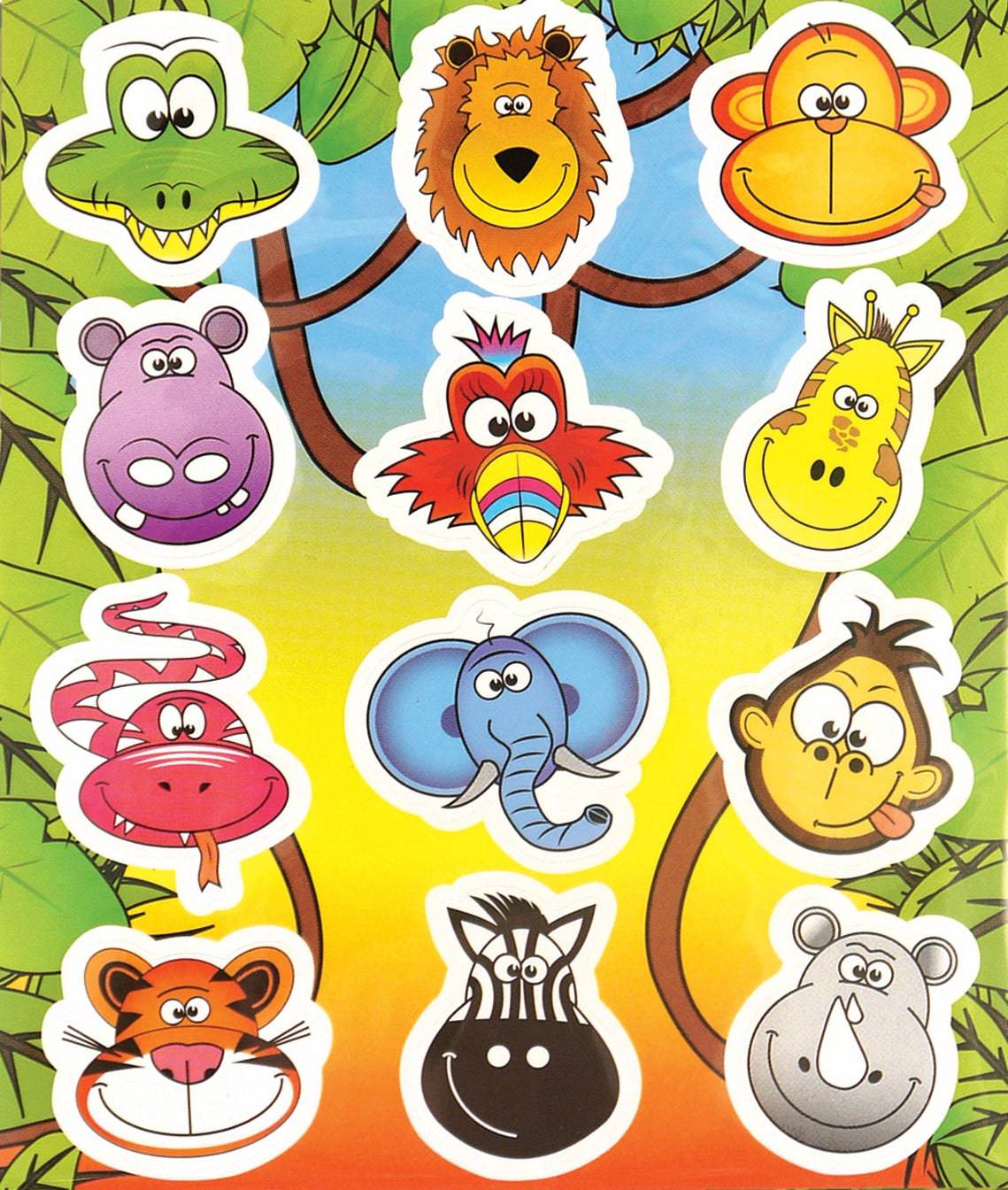 Single Jungle themed Party Bag with Fillers - Image 6