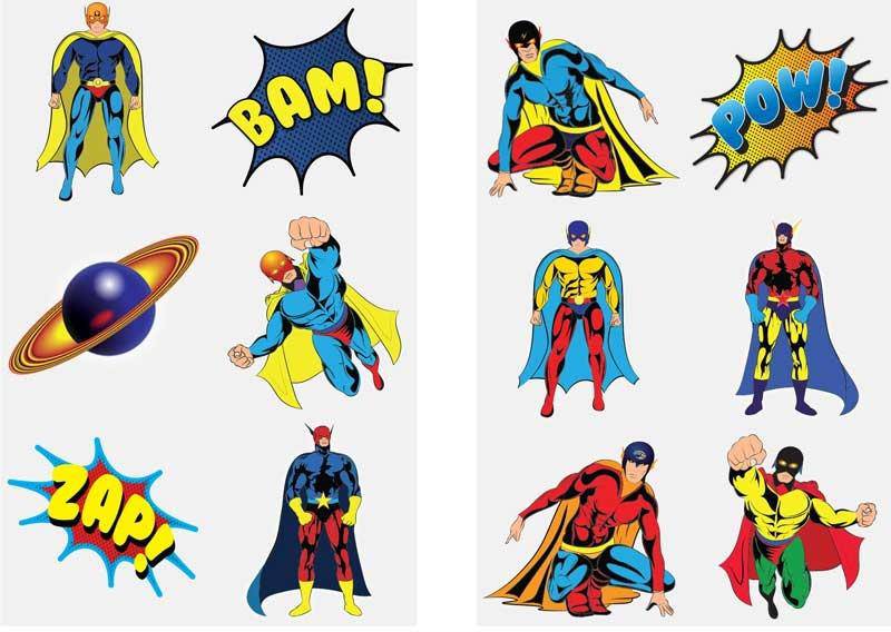 Single Superhero themed Party Bag with Fillers - Image 6