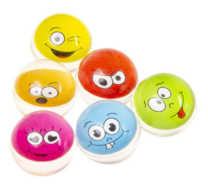Smiley Bouncy Ball