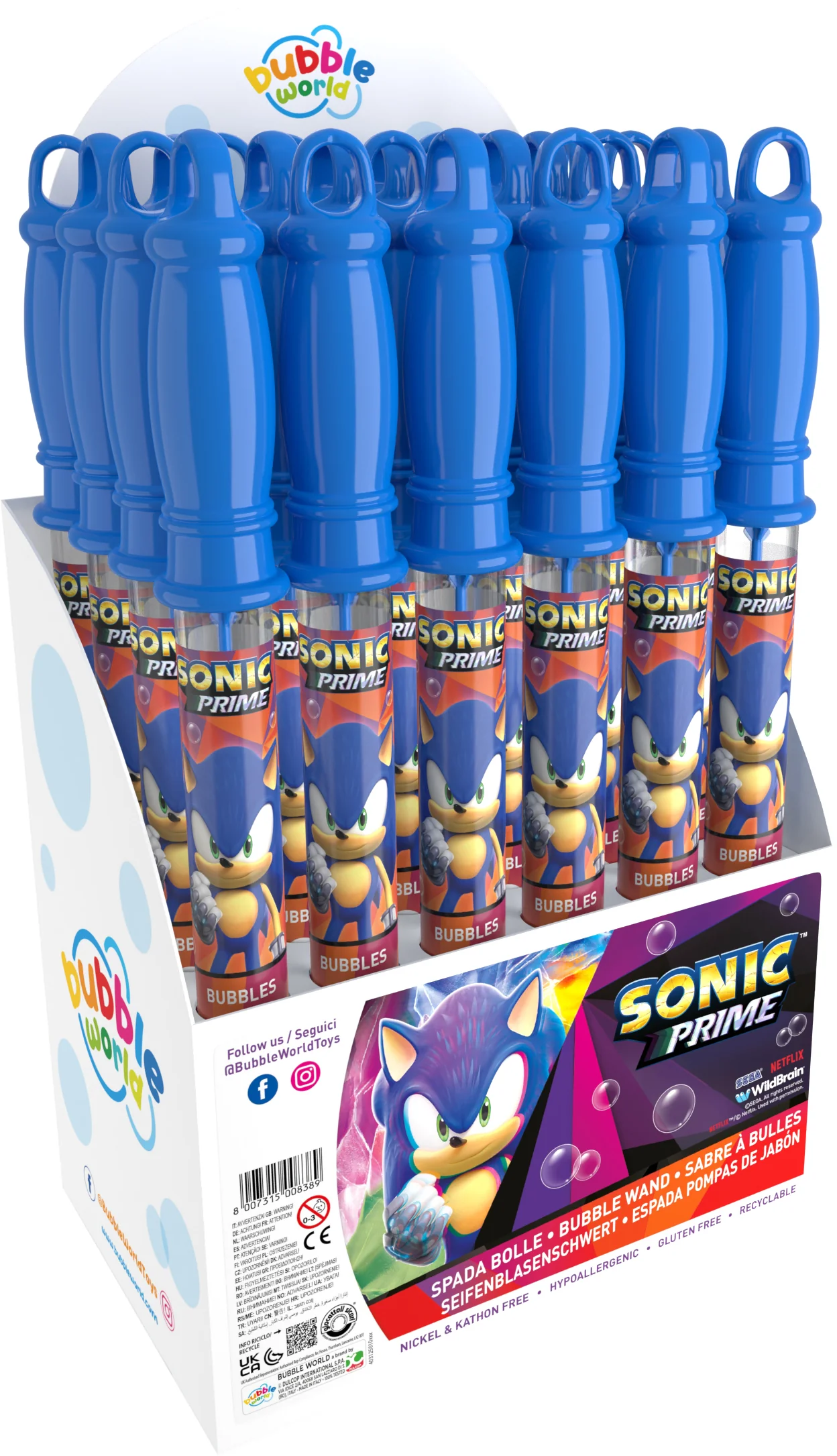 Sonic Bubble Sword – 120ml Wand - Image 3