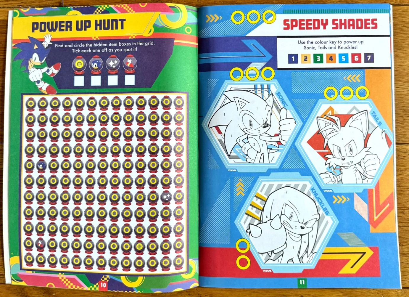 Sonic Colourama Activity Book - Image 3