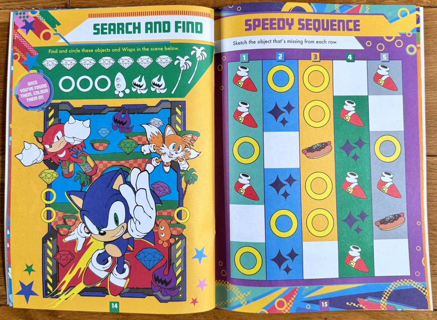 Sonic Colourama Activity Book - Image 4