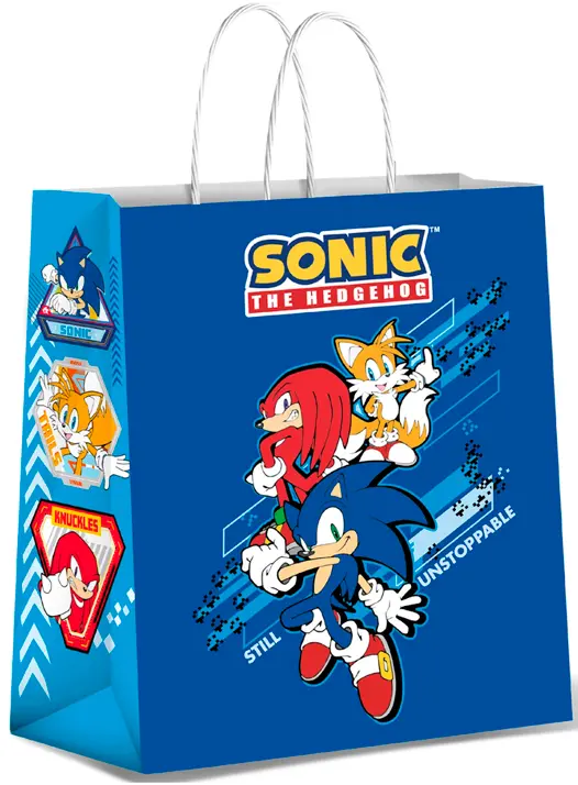 Sonic Large Paper Party Gift Bag