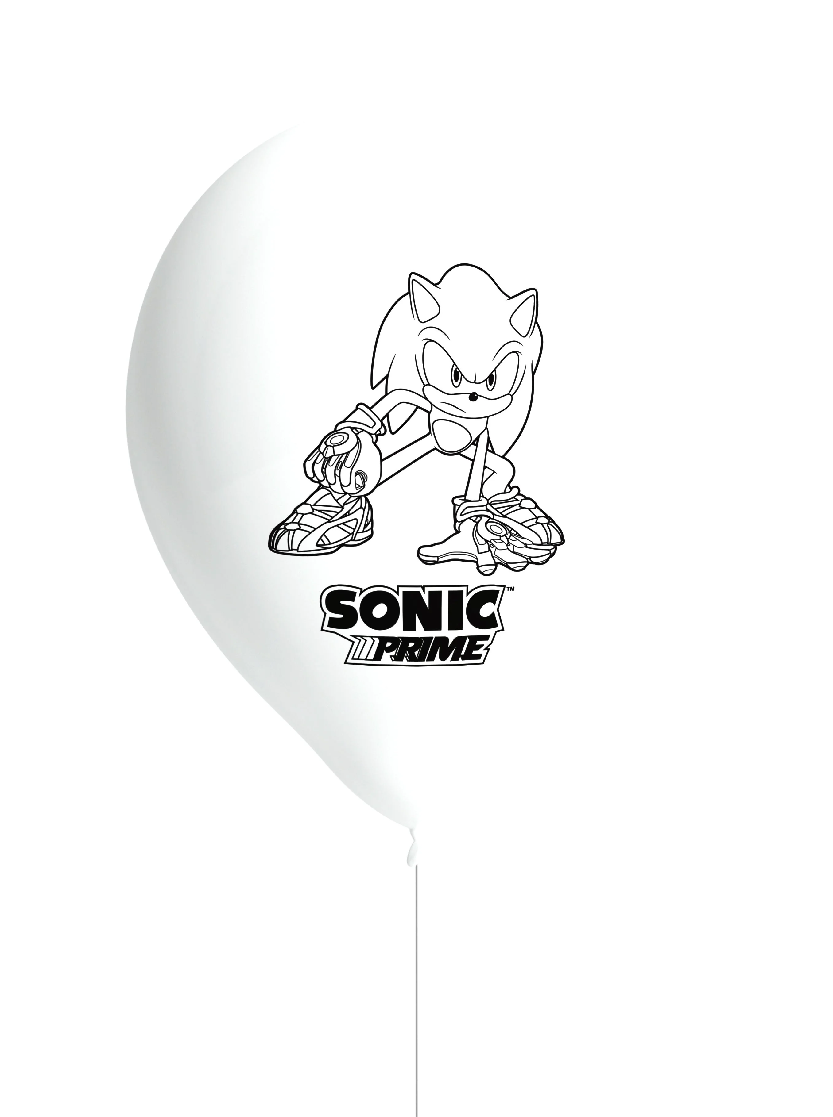 Sonic Prime Latex Balloons (Pack of 8) - Image 2