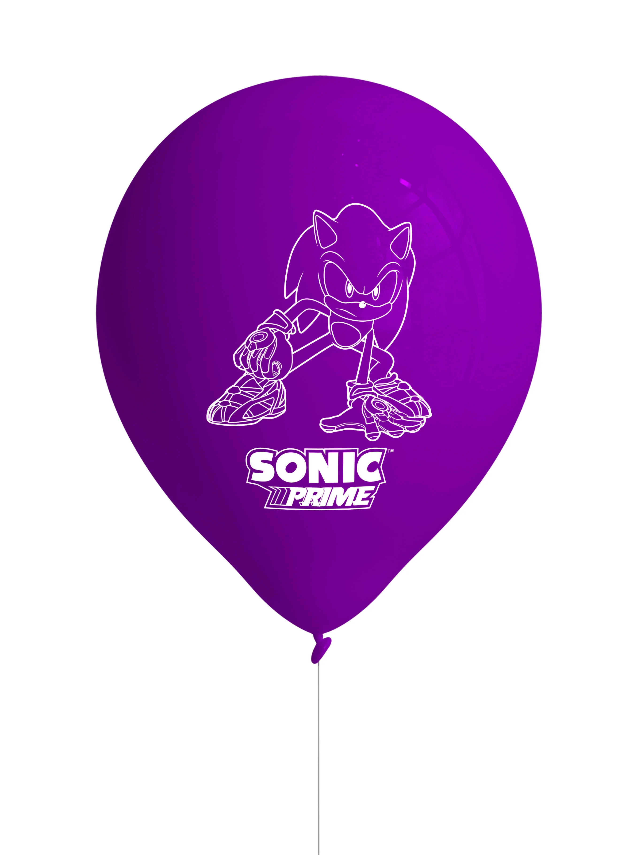 Sonic Prime Latex Balloons (Pack of 8) - Image 3