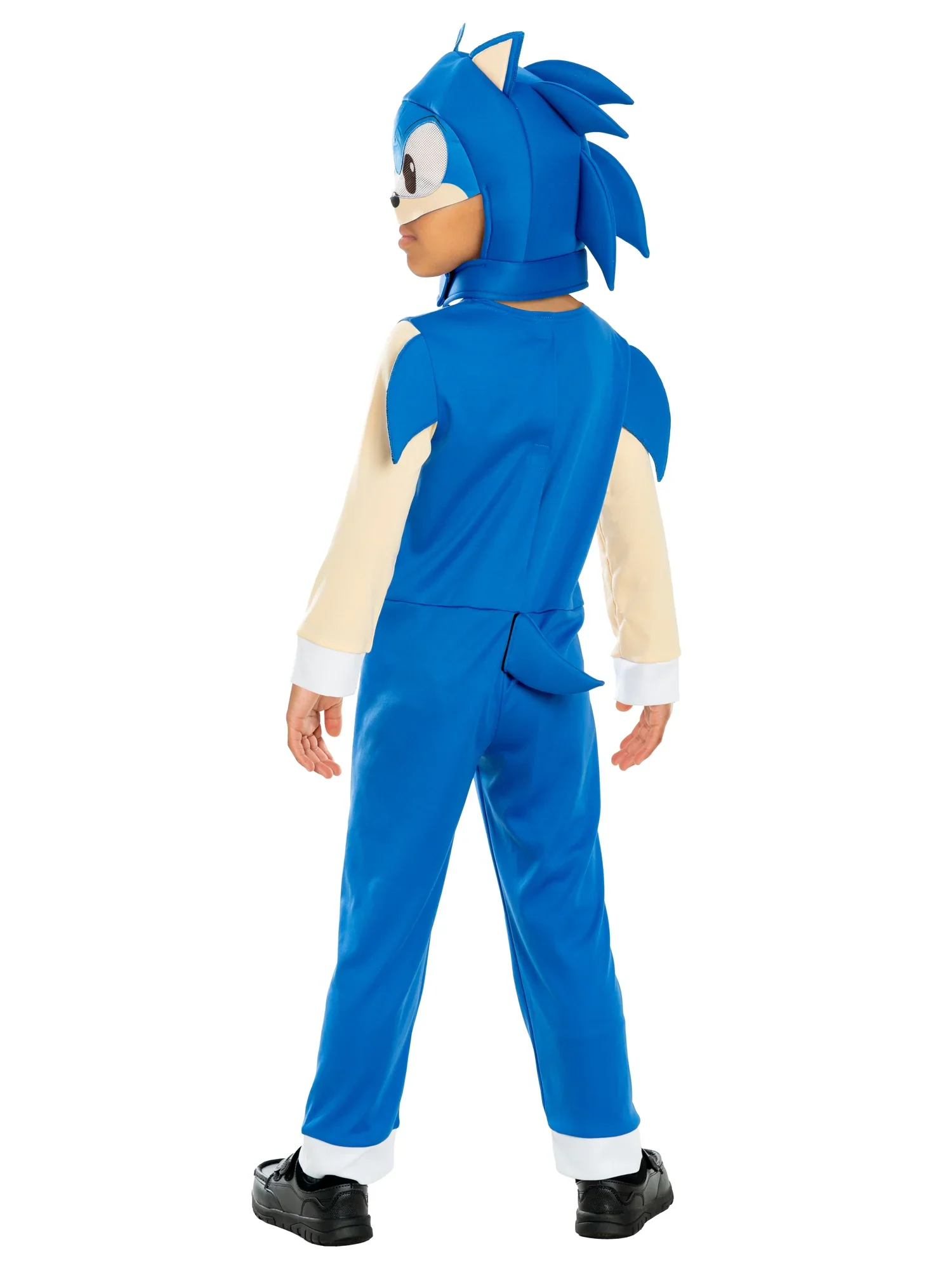 Sonic The Hedgehog Dressing Up Costume Jumpsuit & Headpiece - Image 4