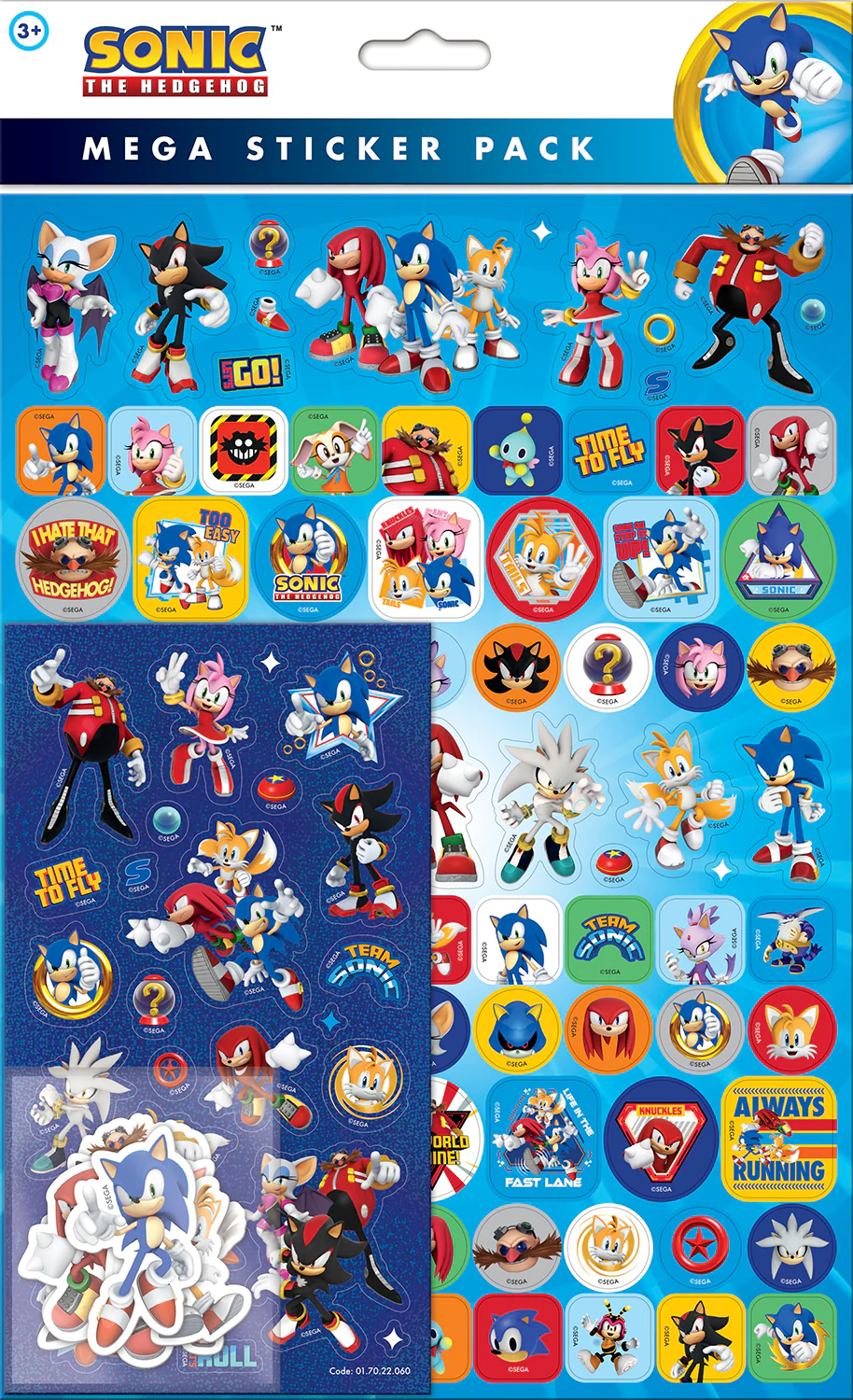 Sonic the Hedgehog Mega Sticker Pack - Image 2