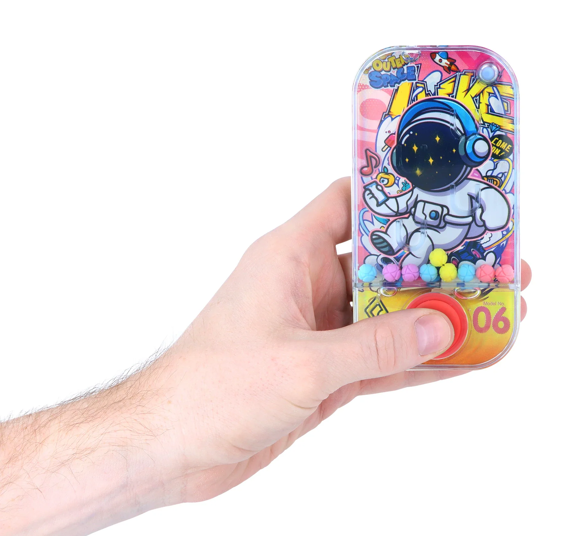 Space Mini Pinball Water Game (11cm x 6cm) 3 Assorted Designs - Image 2