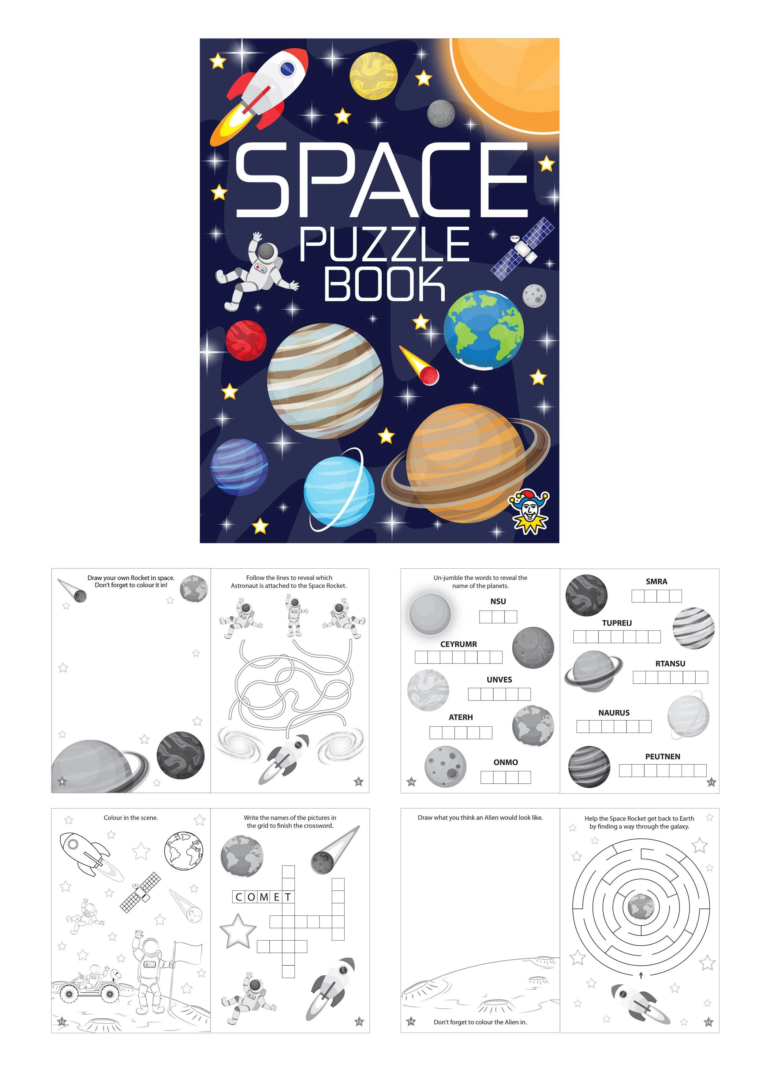 Space themed 12 Party Bags with Fillers - Image 3