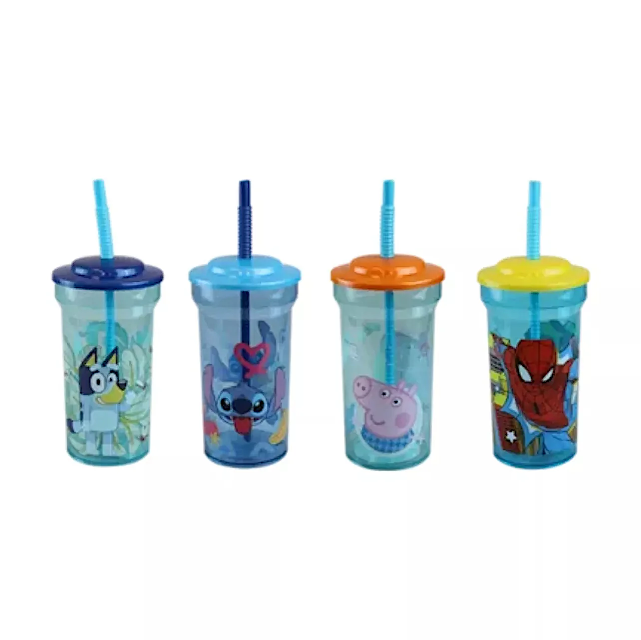 Spider-Man Drinking Cup Tumbler With Straw 460ml - Image 2