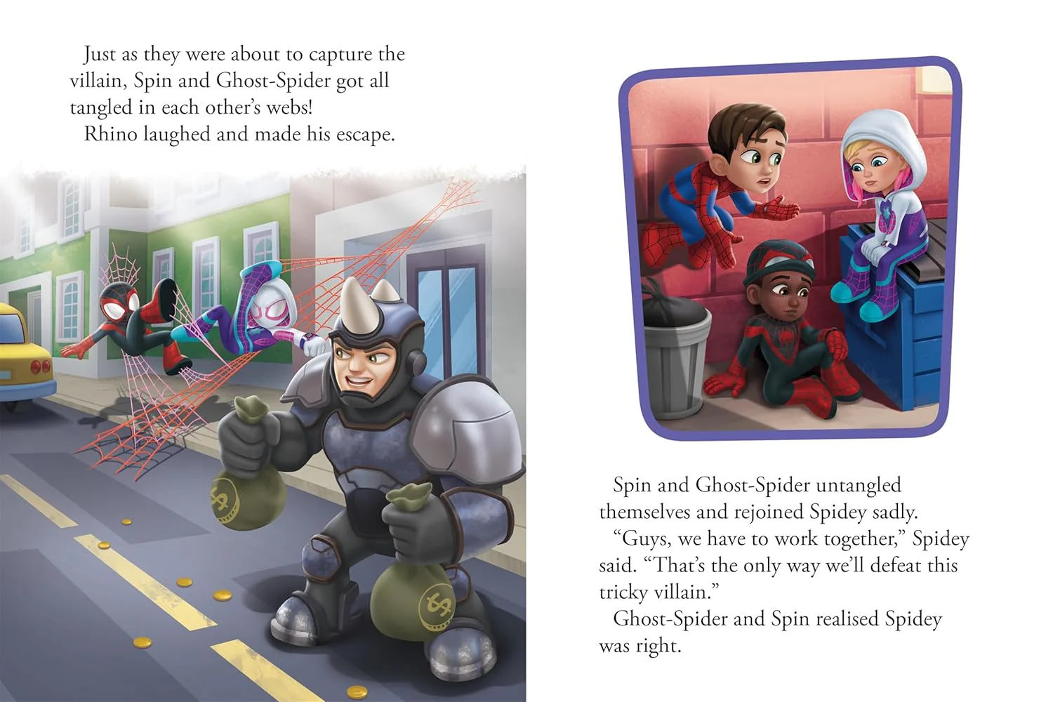 Spidey and his Amazing Friends: The Power of Three: Carry Along Storybook - Image 4