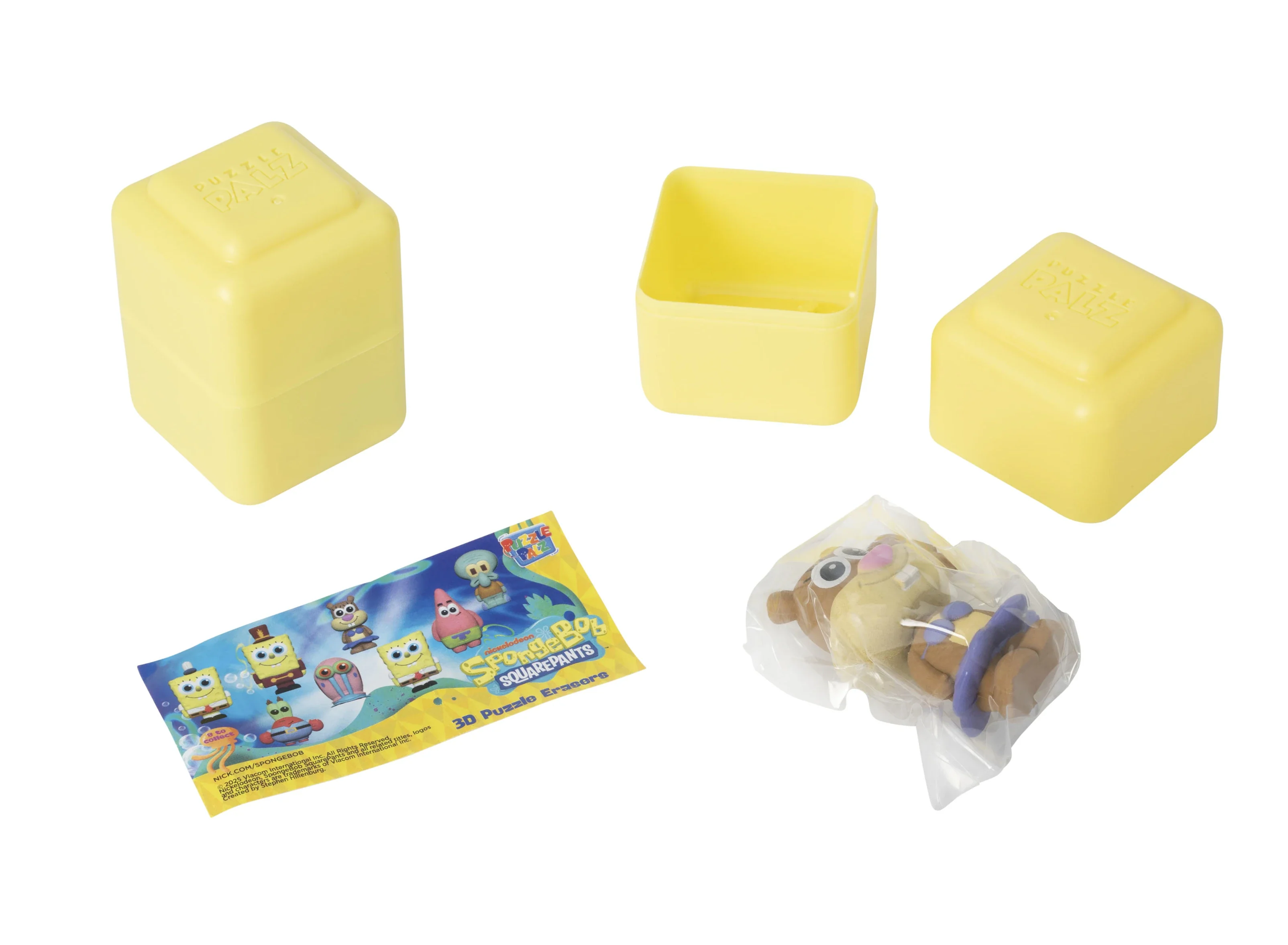 Sponge Bob Puzzle Palz 3D Eraser Puzzle (8 to collect)