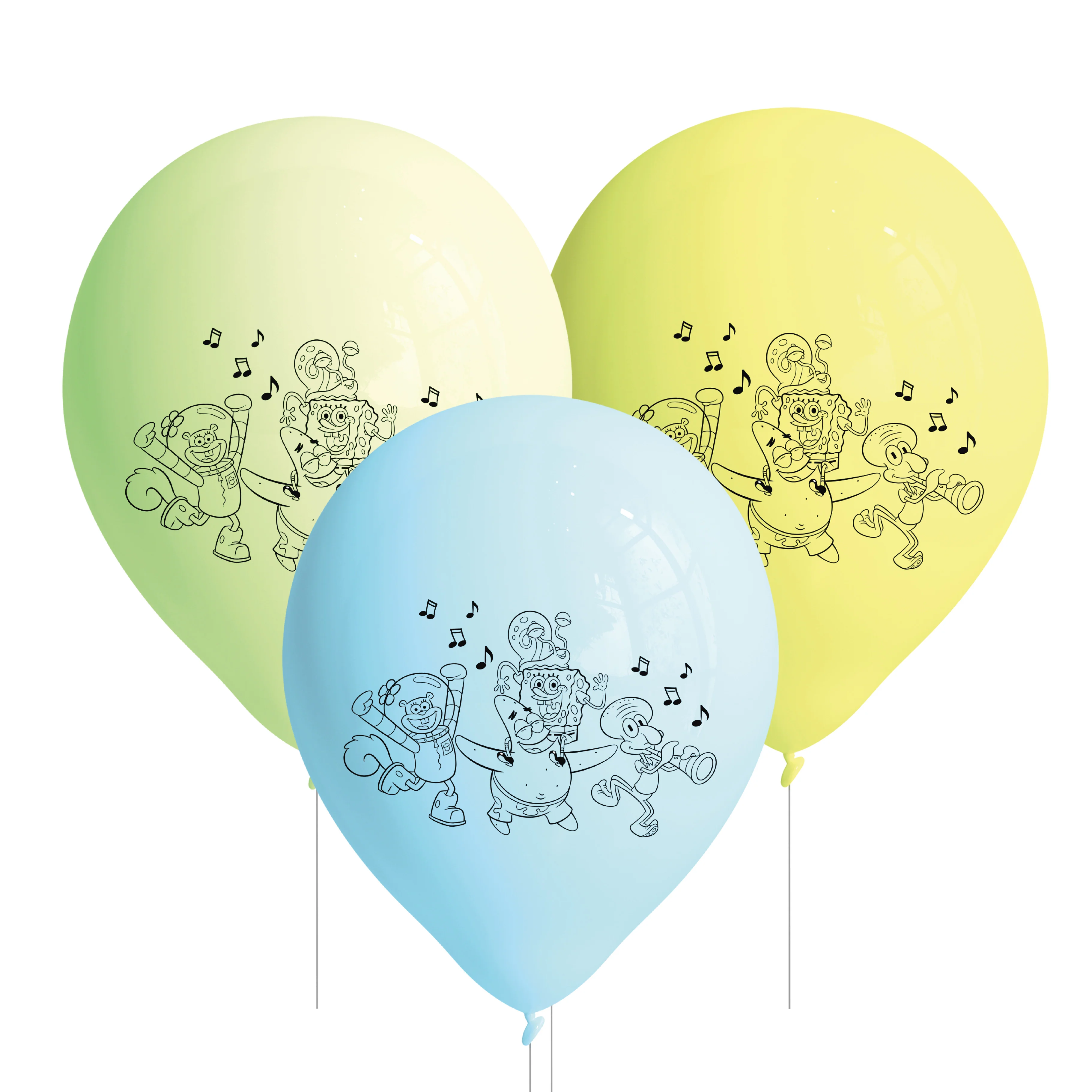 SpongeBob Latex Balloons (Pack of 8)