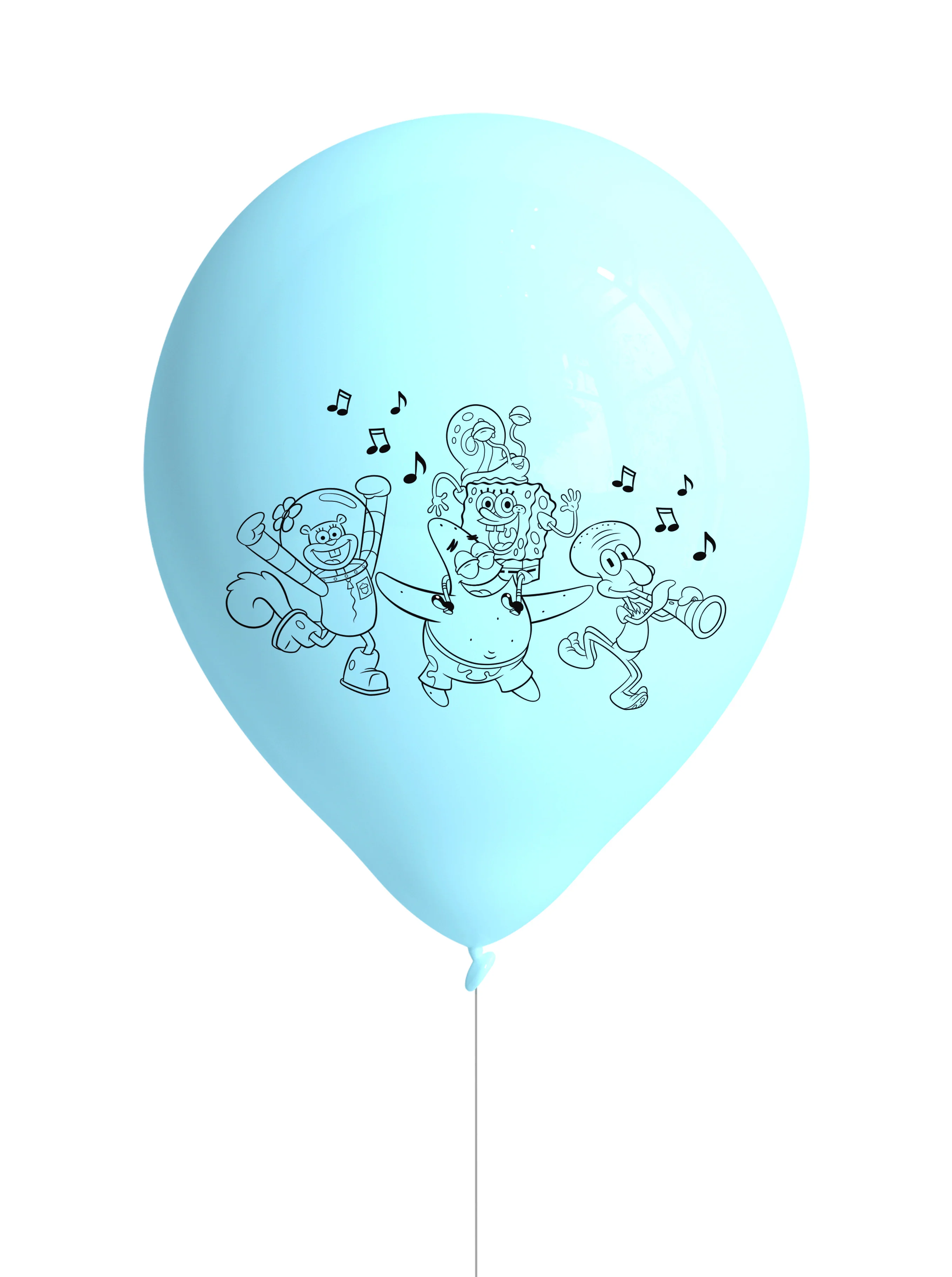 SpongeBob Latex Balloons (Pack of 8) - Image 2
