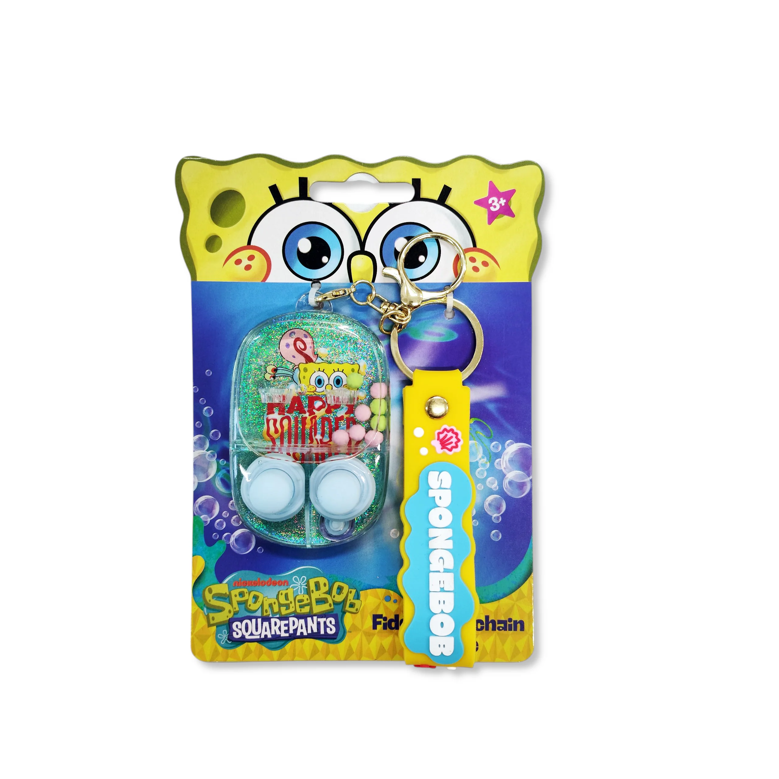 SpongeBob SquarePants Fidget Game Keyring Assortment - Image 4