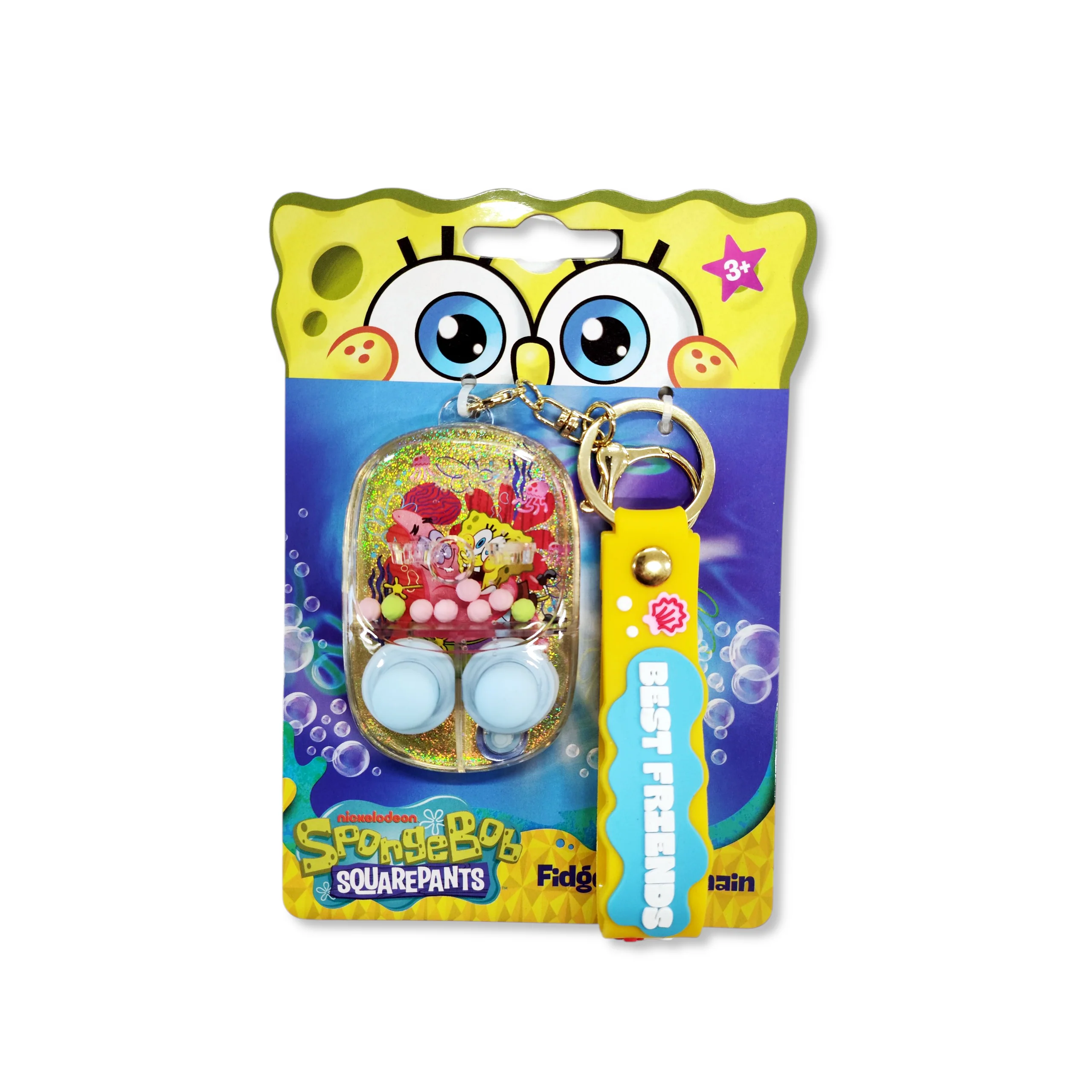 SpongeBob SquarePants Fidget Game Keyring Assortment - Image 5