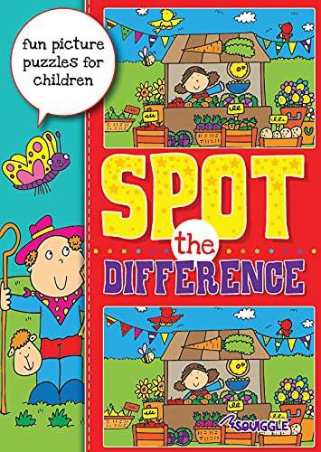 Spot the Difference Book Red