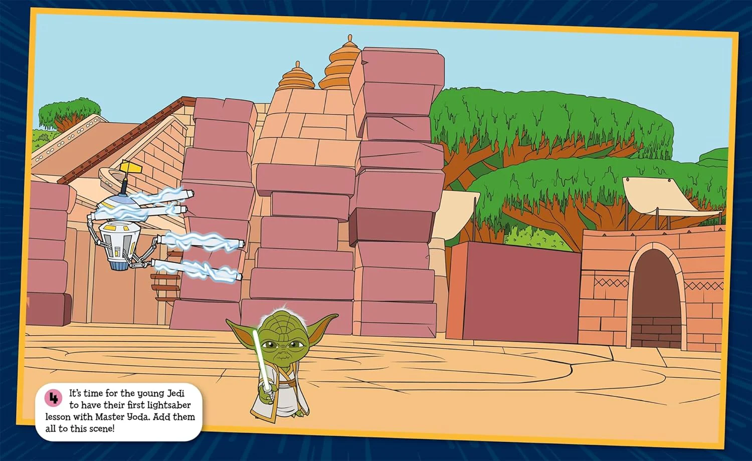 Star Wars Jedi Adventures: Sticker Scenes Book - Image 3