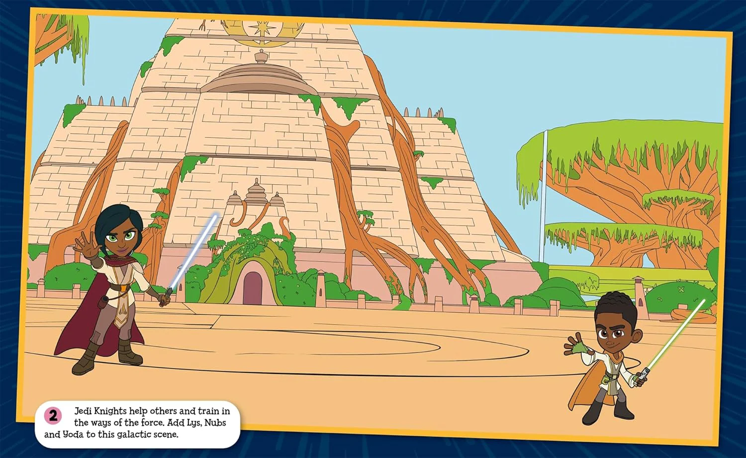 Star Wars Jedi Adventures: Sticker Scenes Book - Image 5