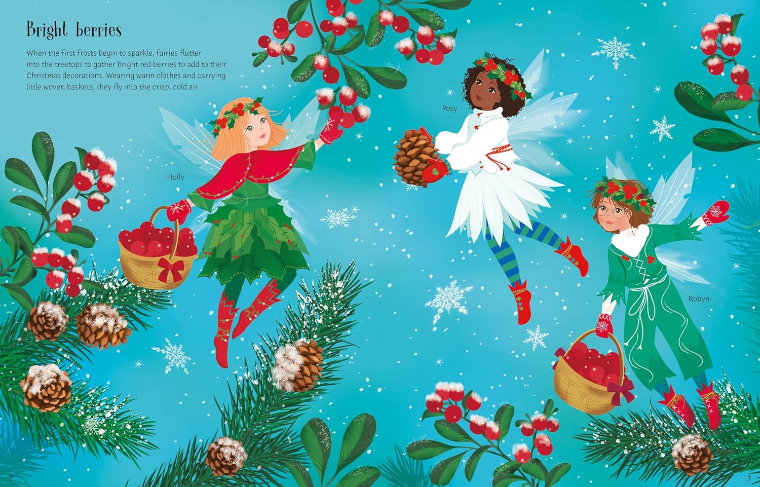 Sticker Dolly Dressing Christmas Fairies Book - Image 5