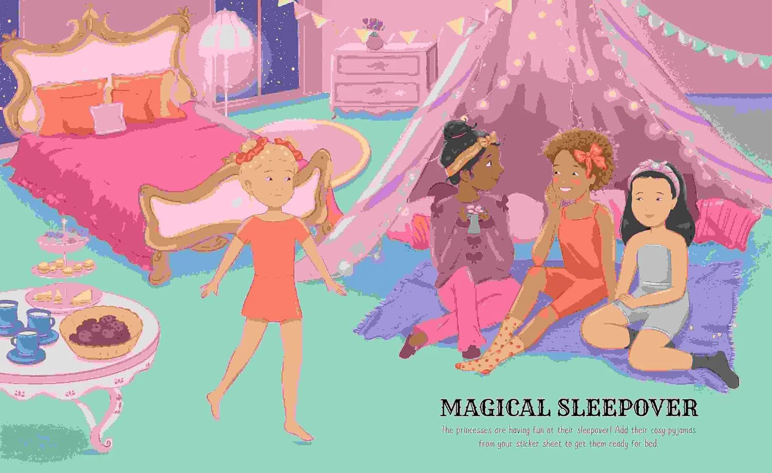 Sticker Dress-Up Princesses Book, includes over 100 stickers - Image 3