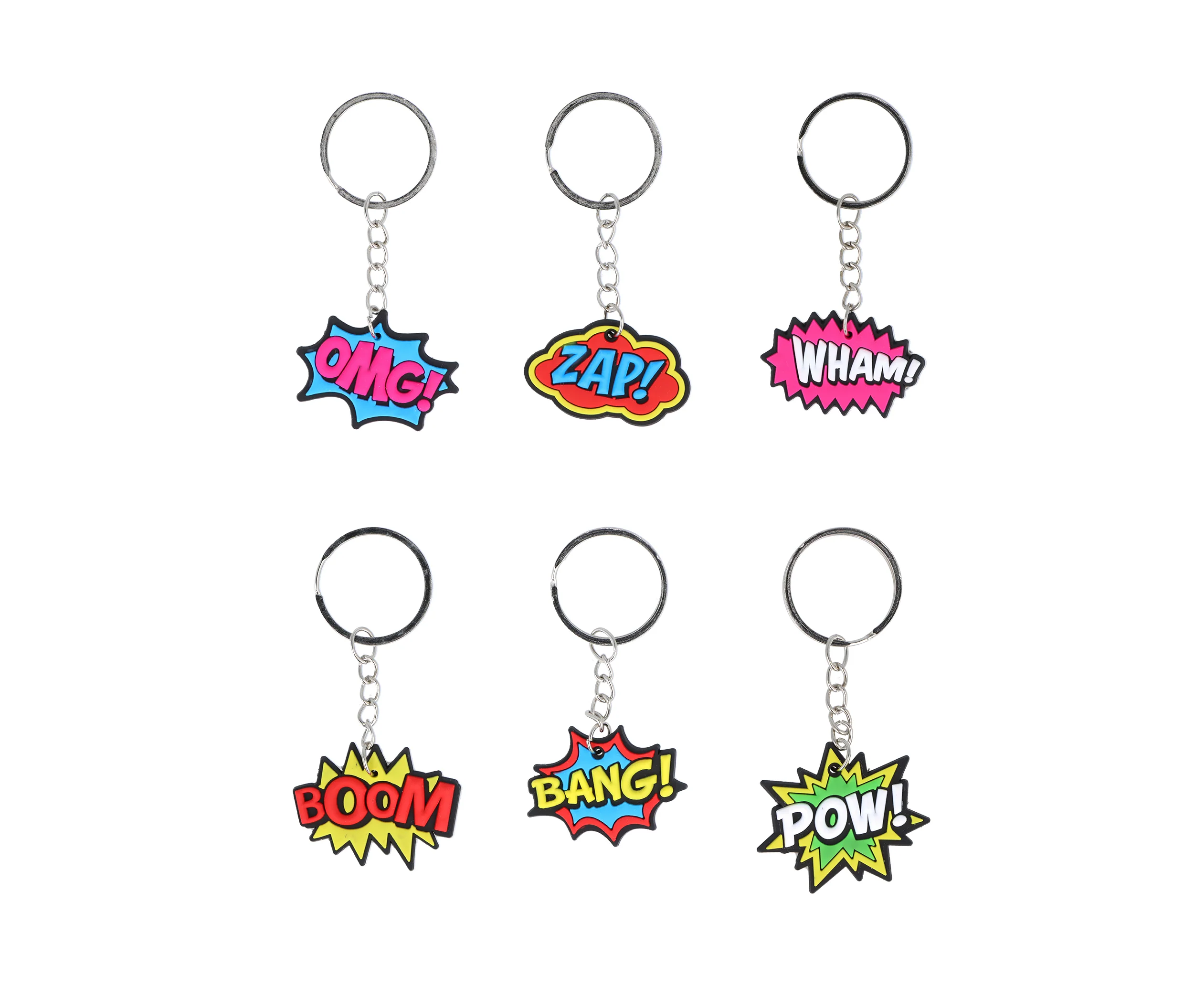 Superhero Keychains