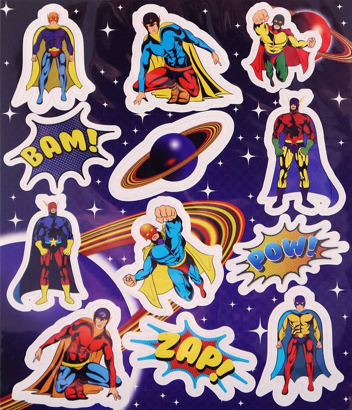 Superhero Sticker Sheets