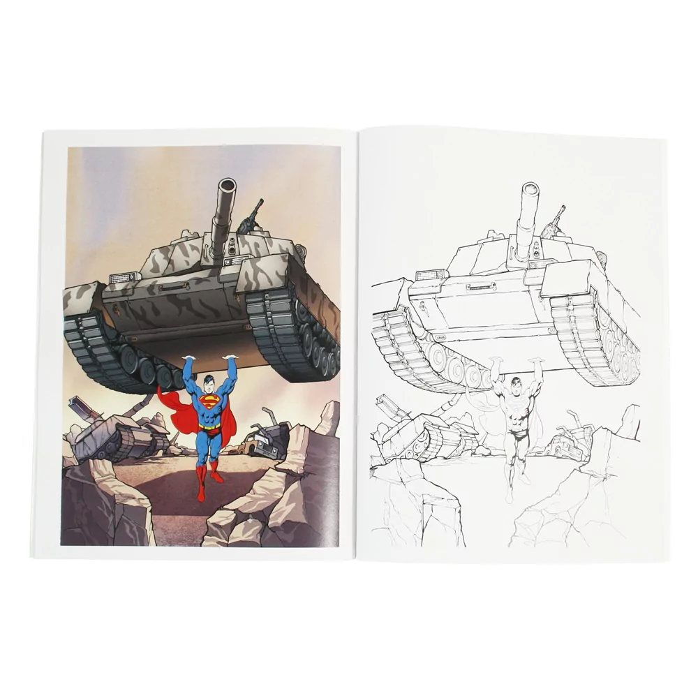 Superman Copy Colour Colouring Book 4 for Kids - Image 2