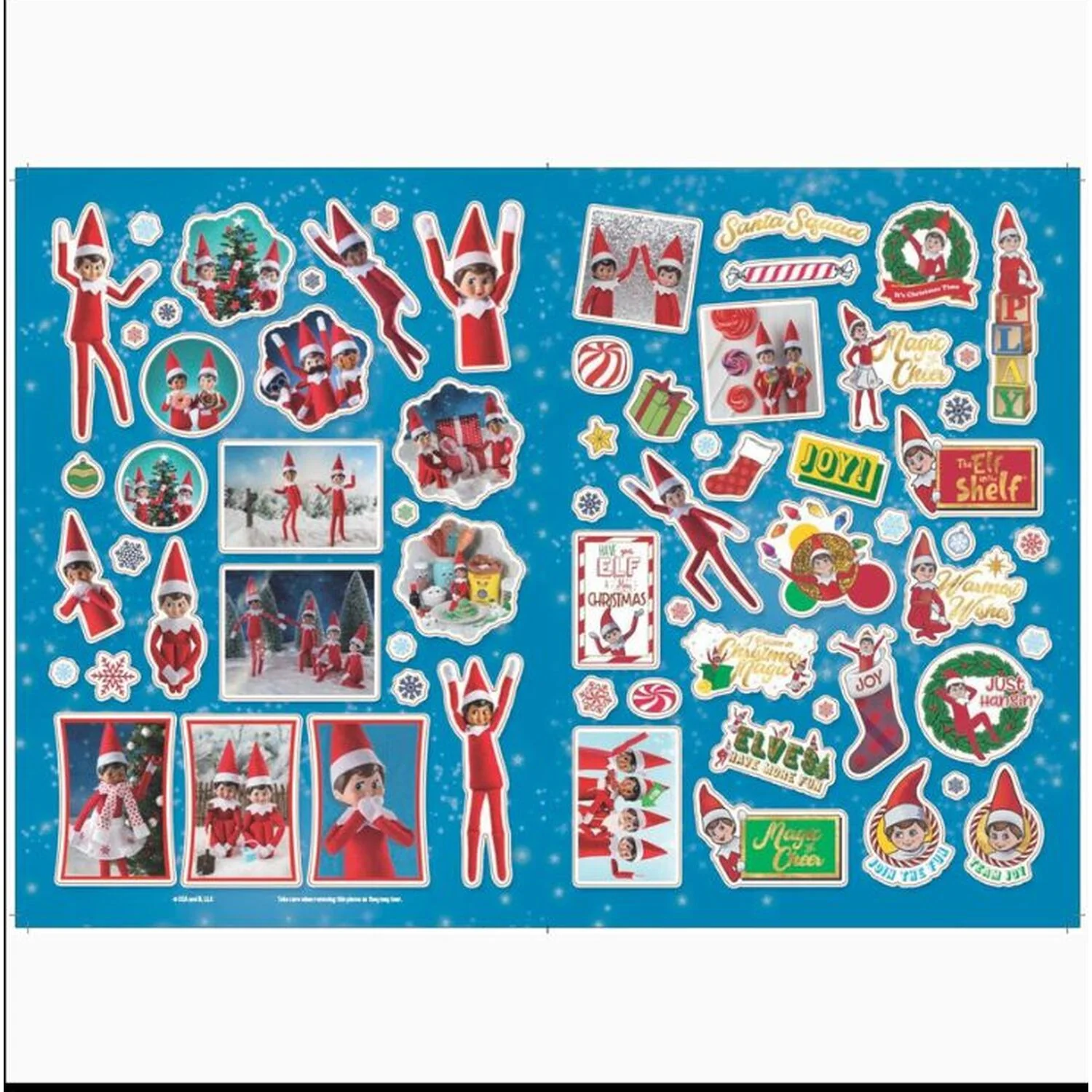 The Elf on the Shelf Christmas Sticker Book - Image 2