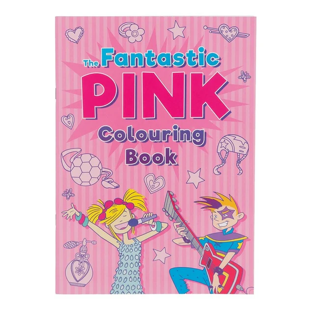 The Fantastic Pink Colouring Book