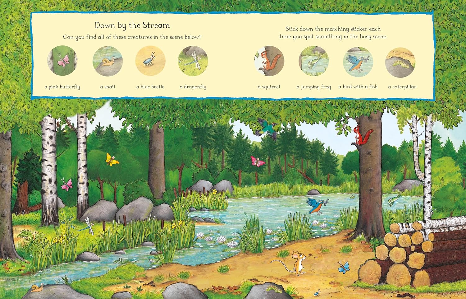 The Gruffalo: A First Sticker Book. 250 easy-to-use stickers. - Image 3
