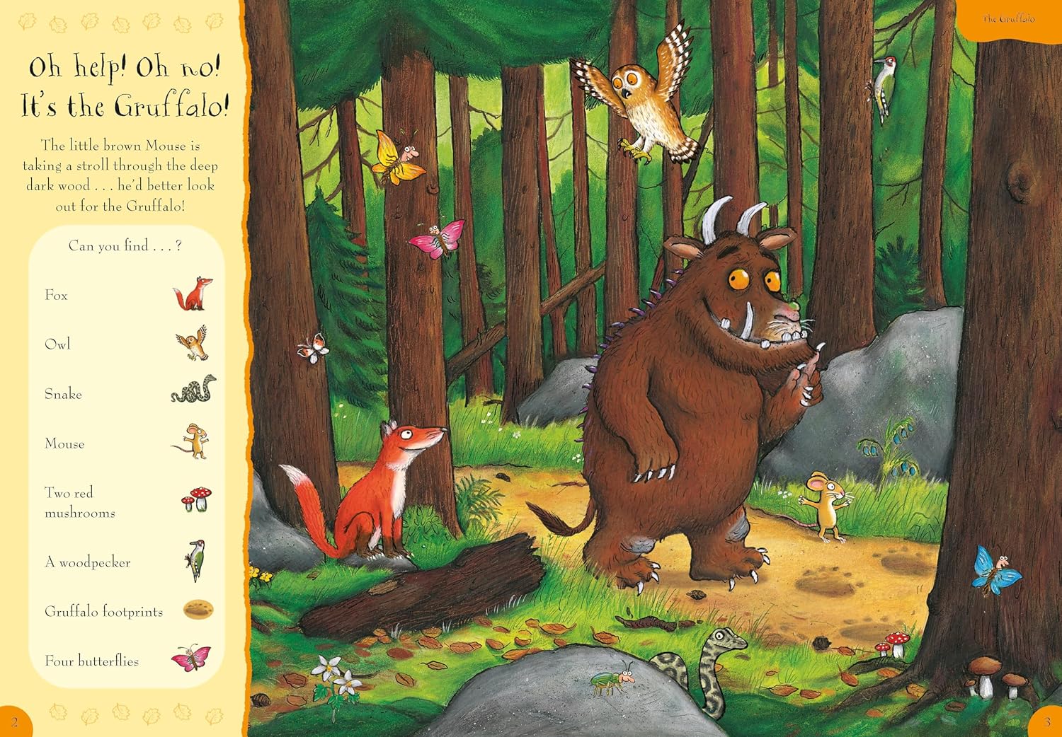 The Gruffalo and Friends Search and Find Book - Image 2